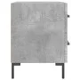 Bedside table 2 units in gray concrete engineered wood 40x35x47.5cm by vidaXL, Nightstands - Ref: Foro24-827317, Price: 64,99...