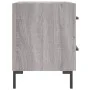 Mesitas noche 2 uds madera ingeniería gris Sonoma 40x35x47,5 cm de vidaXL, Mesitas de noche - Ref: Foro24-827321, Precio: 74,...