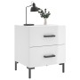 Nightstand 2 pcs glossy white engineered wood 40x35x47.5cm by vidaXL, Nightstands - Ref: Foro24-827313, Price: 97,99 €, Disco...