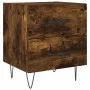 Bedside table 2 units smoked oak engineered wood 40x35x47.5cm by vidaXL, Nightstands - Ref: Foro24-827303, Price: 82,67 €, Di...