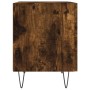 Bedside table 2 units smoked oak engineered wood 40x35x47.5cm by vidaXL, Nightstands - Ref: Foro24-827303, Price: 83,73 €, Di...
