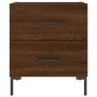 Mesita noche 2 uds madera ingeniería marrón roble 40x35x47,5 cm de vidaXL, Mesitas de noche - Ref: Foro24-827323, Precio: 64,...