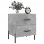 Nightstand 2 pcs concrete gray engineered wood 40x35x47.5cm by vidaXL, Nightstands - Ref: Foro24-827333, Price: 70,53 €, Disc...