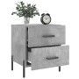 Nachttisch 2 Stück betongraues Holzwerkstoff 40x35x47,5cm von vidaXL, Nachttische - Ref: Foro24-827333, Preis: 71,16 €, Rabat...
