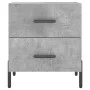 Nightstand 2 pcs concrete gray engineered wood 40x35x47.5cm by vidaXL, Nightstands - Ref: Foro24-827333, Price: 70,53 €, Disc...