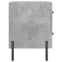 Nachttisch 2 Stück betongraues Holzwerkstoff 40x35x47,5cm von vidaXL, Nachttische - Ref: Foro24-827333, Preis: 71,16 €, Rabat...