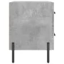 Nightstand 2 pcs concrete gray engineered wood 40x35x47.5cm by vidaXL, Nightstands - Ref: Foro24-827333, Price: 70,53 €, Disc...