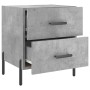 Nachttisch 2 Stück betongraues Holzwerkstoff 40x35x47,5cm von vidaXL, Nachttische - Ref: Foro24-827333, Preis: 71,16 €, Rabat...