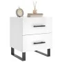 Nightstand 2 pcs glossy white engineered wood 40x35x47.5cm by vidaXL, Nightstands - Ref: Foro24-827361, Price: 111,09 €, Disc...