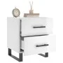 Nightstand 2 pcs glossy white engineered wood 40x35x47.5cm by vidaXL, Nightstands - Ref: Foro24-827361, Price: 111,09 €, Disc...