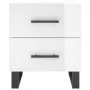 Nightstand 2 pcs glossy white engineered wood 40x35x47.5cm by vidaXL, Nightstands - Ref: Foro24-827361, Price: 111,09 €, Disc...