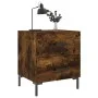Nightstand 2 pcs engineered wood smoked oak 40x35x47.5cm by vidaXL, Nightstands - Ref: Foro24-827319, Price: 65,04 €, Discoun...