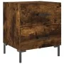 Nightstand 2 pcs engineered wood smoked oak 40x35x47.5cm by vidaXL, Nightstands - Ref: Foro24-827319, Price: 65,04 €, Discoun...