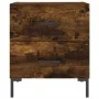 Nightstand 2 pcs engineered wood smoked oak 40x35x47.5cm by vidaXL, Nightstands - Ref: Foro24-827319, Price: 65,04 €, Discoun...