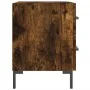 Nightstand 2 pcs engineered wood smoked oak 40x35x47.5cm by vidaXL, Nightstands - Ref: Foro24-827319, Price: 65,04 €, Discoun...