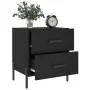 Nightstands 2 pcs black engineered wood 40x35x47.5 cm by vidaXL, Nightstands - Ref: Foro24-827327, Price: 99,93 €, Discount: %