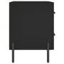 Nightstands 2 pcs black engineered wood 40x35x47.5 cm by vidaXL, Nightstands - Ref: Foro24-827327, Price: 99,93 €, Discount: %