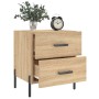 Nightstand 2 pcs engineered wood Sonoma oak 40x35x47.5 cm by vidaXL, Nightstands - Ref: Foro24-827331, Price: 96,09 €, Discou...