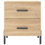 Nachttisch, 2 Stück, Holzwerkstoff, Sonoma-Eiche, 40 x 35 x 47,5 cm von vidaXL, Nachttische - Ref: Foro24-827331, Preis: 96,0...
