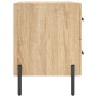 Nachttisch, 2 Stück, Holzwerkstoff, Sonoma-Eiche, 40 x 35 x 47,5 cm von vidaXL, Nachttische - Ref: Foro24-827331, Preis: 96,0...