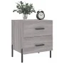 Nightstands 2 pcs Sonoma gray engineered wood 40x35x47.5 cm by vidaXL, Nightstands - Ref: Foro24-827337, Price: 72,71 €, Disc...