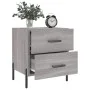 Nightstands 2 pcs Sonoma gray engineered wood 40x35x47.5 cm by vidaXL, Nightstands - Ref: Foro24-827337, Price: 72,71 €, Disc...