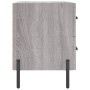 Nachttische 2 Stk. Sonomagraues Holzwerkstoff 40x35x47,5 cm von vidaXL, Nachttische - Ref: Foro24-827337, Preis: 81,60 €, Rab...