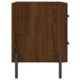 Nachttisch, 2 Stück, Eichenbraun, Holzwerkstoff, 40 x 35 x 47,5 cm von vidaXL, Nachttische - Ref: Foro24-827339, Preis: 99,57...