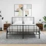 Mesita noche 2 uds madera ingeniería roble ahumado 40x35x47,5cm de vidaXL, Mesitas de noche - Ref: Foro24-827351, Precio: 65,...
