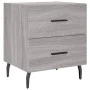 Nightstands 2 pcs Sonoma gray engineered wood 40x35x47.5 cm by vidaXL, Nightstands - Ref: Foro24-827353, Price: 74,90 €, Disc...