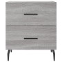 Nachttische 2 Stk. Sonomagraues Holzwerkstoff 40x35x47,5 cm von vidaXL, Nachttische - Ref: Foro24-827353, Preis: 75,66 €, Rab...