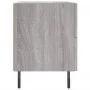 Nightstands 2 pcs Sonoma gray engineered wood 40x35x47.5 cm by vidaXL, Nightstands - Ref: Foro24-827353, Price: 74,90 €, Disc...