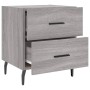 Nachttische 2 Stk. Sonomagraues Holzwerkstoff 40x35x47,5 cm von vidaXL, Nachttische - Ref: Foro24-827353, Preis: 75,66 €, Rab...