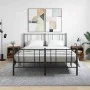 Bedside table 2 units smoked oak engineered wood 40x35x47.5cm by vidaXL, Nightstands - Ref: Foro24-827383, Price: 52,91 €, Di...