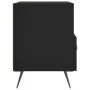 Mesitas de noche 2 uds madera ingeniería negro 40x35x47,5 cm de vidaXL, Mesitas de noche - Ref: Foro24-827375, Precio: 73,54 ...