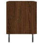Bedside table 2 units engineered wood brown oak 40x35x47.5 cm by vidaXL, Nightstands - Ref: Foro24-827355, Price: 75,44 €, Di...