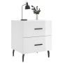Nightstand 2 pcs glossy white engineered wood 40x35x47.5cm by vidaXL, Nightstands - Ref: Foro24-827345, Price: 98,57 €, Disco...