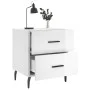 Nightstand 2 pcs glossy white engineered wood 40x35x47.5cm by vidaXL, Nightstands - Ref: Foro24-827345, Price: 97,45 €, Disco...