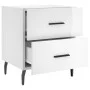 Nightstand 2 pcs glossy white engineered wood 40x35x47.5cm by vidaXL, Nightstands - Ref: Foro24-827345, Price: 97,45 €, Disco...