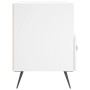 Weißer Nachttisch aus Holzwerkstoff, 40 x 35 x 47,5 cm von vidaXL, Nachttische - Ref: Foro24-827372, Preis: 43,05 €, Rabatt: %