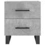 Nightstand 2 pcs concrete gray engineered wood 40x35x47.5cm by vidaXL, Nightstands - Ref: Foro24-827365, Price: 92,66 €, Disc...
