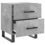 Nightstand 2 pcs concrete gray engineered wood 40x35x47.5cm by vidaXL, Nightstands - Ref: Foro24-827365, Price: 92,66 €, Disc...