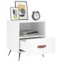 Nachttische 2 Stück, Holzwerkstoff, weiß, 40 x 35 x 47,5 cm von vidaXL, Nachttische - Ref: Foro24-827373, Preis: 54,45 €, Rab...