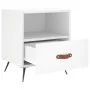 Nachttische 2 Stück, Holzwerkstoff, weiß, 40 x 35 x 47,5 cm von vidaXL, Nachttische - Ref: Foro24-827373, Preis: 54,45 €, Rab...