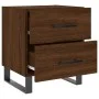 Nightstand 2 pcs oak brown engineered wood 40x35x47.5 cm by vidaXL, Nightstands - Ref: Foro24-827371, Price: 66,99 €, Discoun...