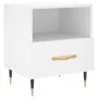 Mesita de noche madera de ingeniería blanco 40x35x47,5 cm de vidaXL, Mesitas de noche - Ref: Foro24-827388, Precio: 43,48 €, ...