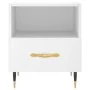 Mesita de noche madera de ingeniería blanco 40x35x47,5 cm de vidaXL, Mesitas de noche - Ref: Foro24-827388, Precio: 43,48 €, ...