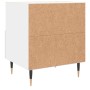 Nachttisch aus Holzwerkstoff weiß 40x35x47,5 cm von vidaXL, Nachttische - Ref: Foro24-827388, Preis: 44,06 €, Rabatt: %