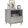 Mesitas noche 2 uds madera ingeniería gris Sonoma 40x35x47,5 cm de vidaXL, Mesitas de noche - Ref: Foro24-827401, Precio: 60,...