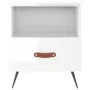 Nightstand 2 pcs glossy white engineered wood 40x35x47.5cm by vidaXL, Nightstands - Ref: Foro24-827377, Price: 77,29 €, Disco...